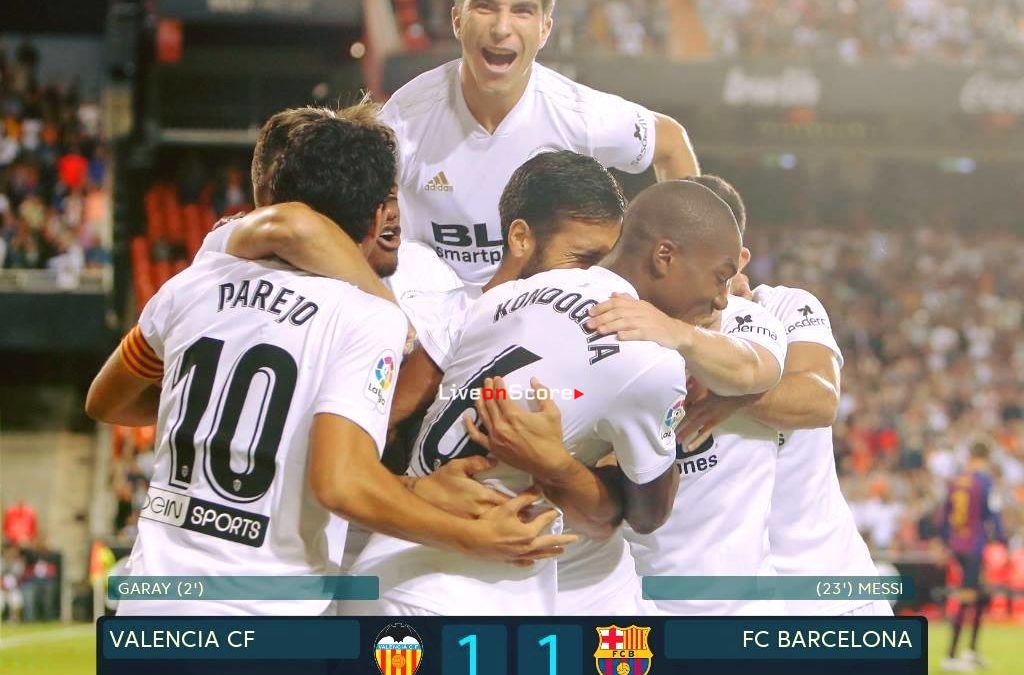 Valencia 1-1 Barcelona Full Highlight Video – LaLiga Santander 2018/2019