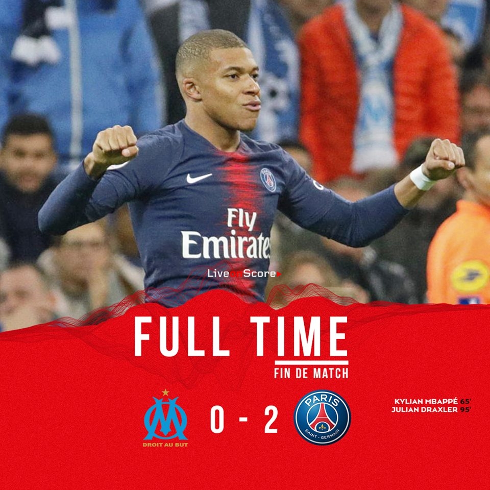 Marseille 0 2 Paris Saint Germain Full Highlight Video Ligue 1 2018 2019