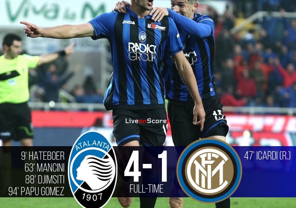 Atalanta 4-1 Inter Full Highlight Video – Serie Tim A 2018/2019