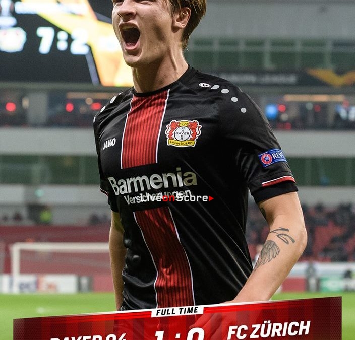バイエルレバークーゼン1 0チューリッヒフルハイライトビデオ Uefaヨーロッパリーグ18 19 バイエルレバークーゼン1 0チューリッヒフルハイライトビデオ Uefaヨーロッパリーグ18 19