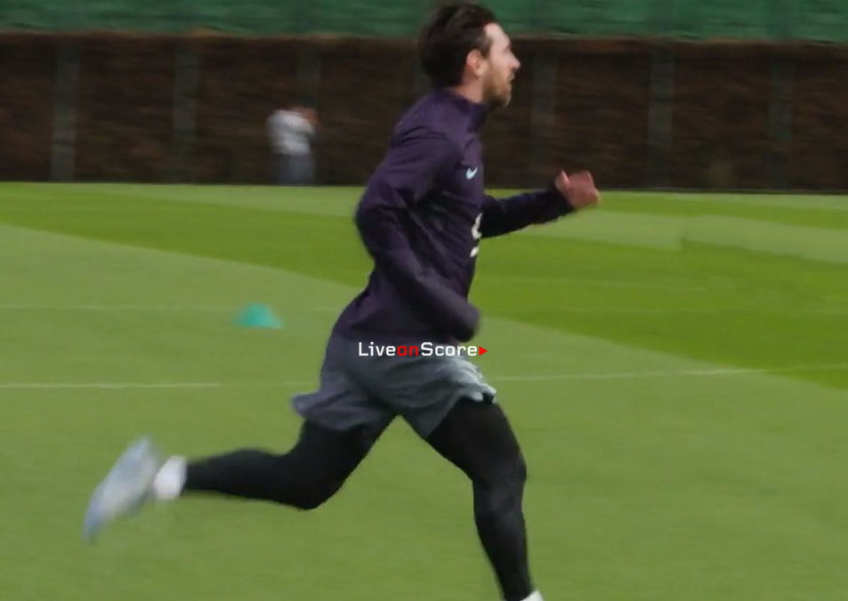 Leo Messi returns to training