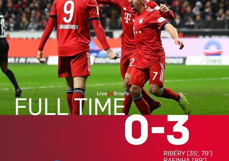 Eintracht Frankfurt 0-3 FC Bayern München Full Highlight Video – Bundesliga 2018/2019