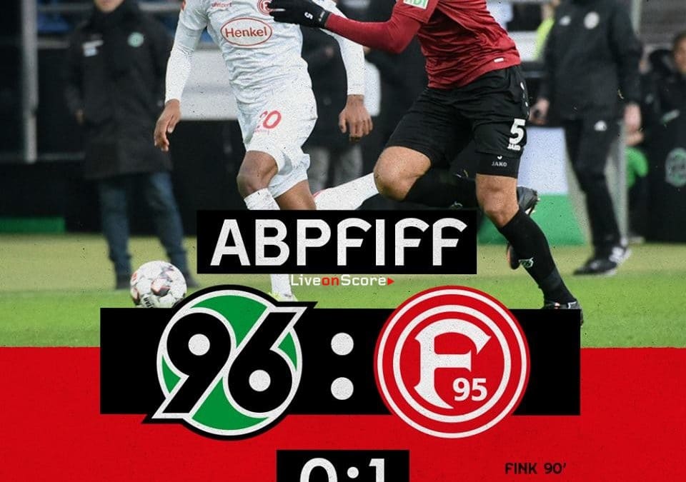 Hannover 96 0-1 Fortuna Düsseldorf Full Highlight Video – Bundesliga 2018/2019