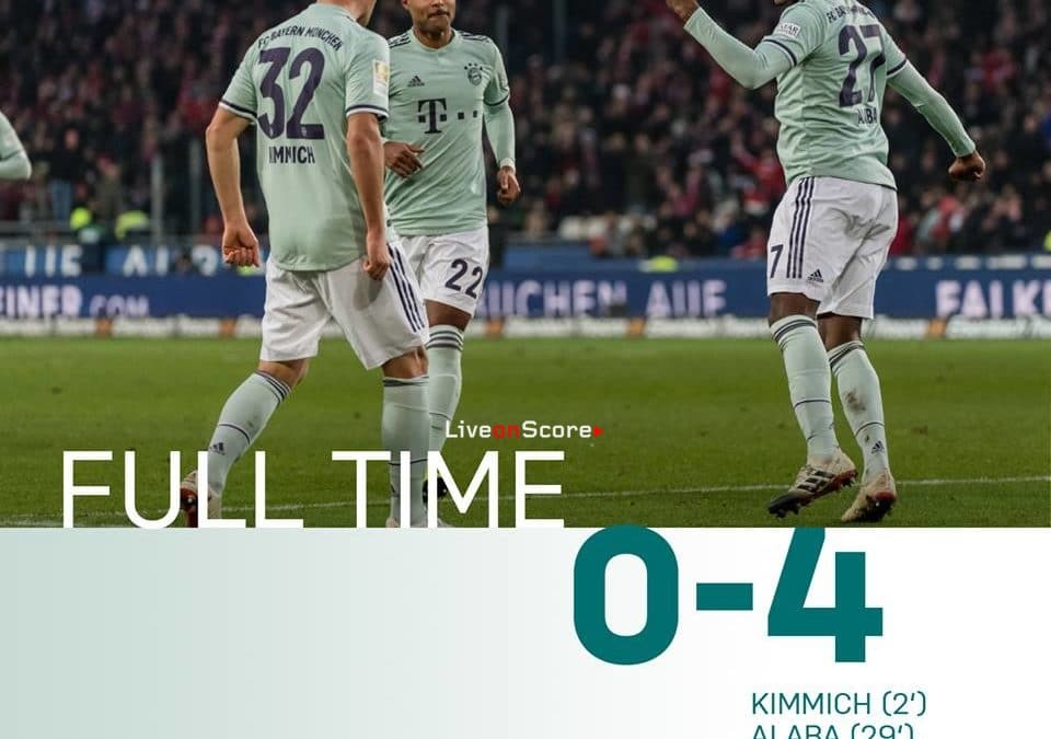 Hannover 96 0-4 FC Bayern München Full Highlight Video – Bundesliga 2018/2019