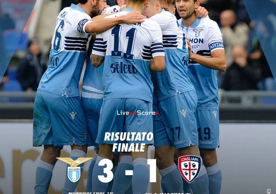 Lazio 3-1 Cagliari Full Highlight Video – Serie A 2018/2019