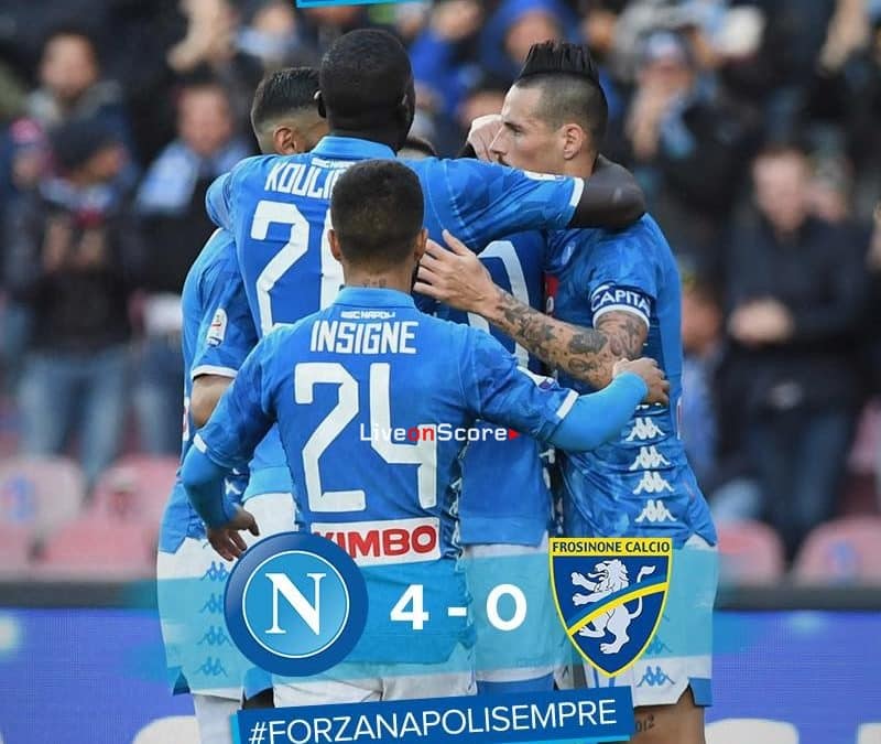 Napoli 4-0 Frosinone Full Highlight Video – Serie A 2018/2019
