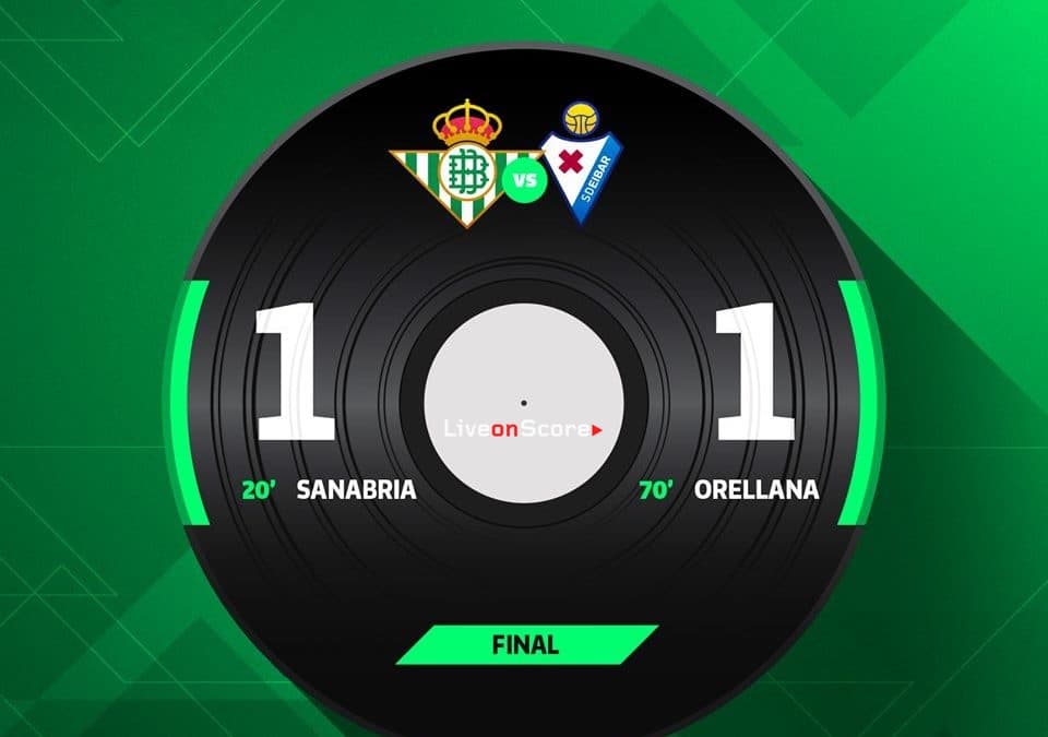 Real Betis 1-1 Eibar Full Highlight Video – LaLiga Santander 2018/2019