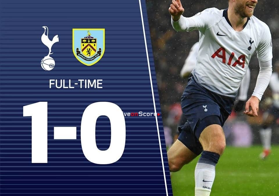 Tottenham Hotspur 1-0 Burnley Full Highlight Video – Premier League 2018/2019