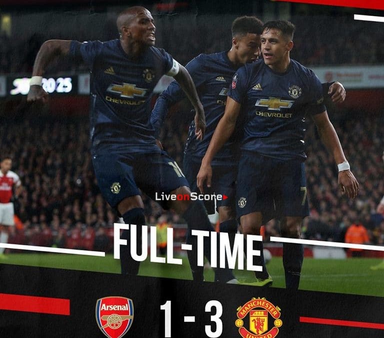 Arsenal 1-3 Manchester United Full Highlight Video FA Cup 2019