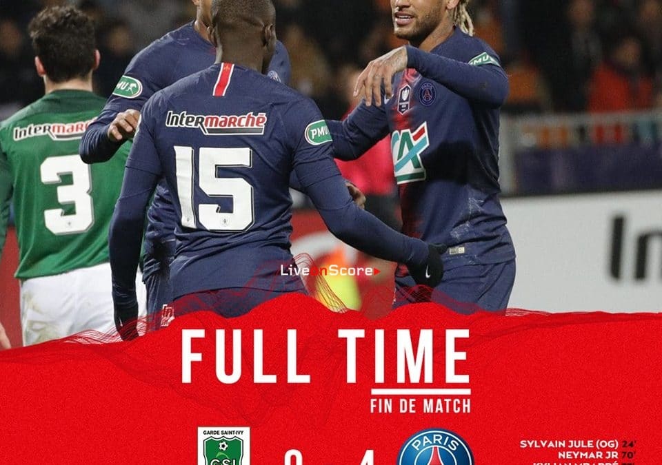 Garde Saint-Ivy Pontivy 0-4 Paris Saint-Germain Full Highlight Video France Cup 2019