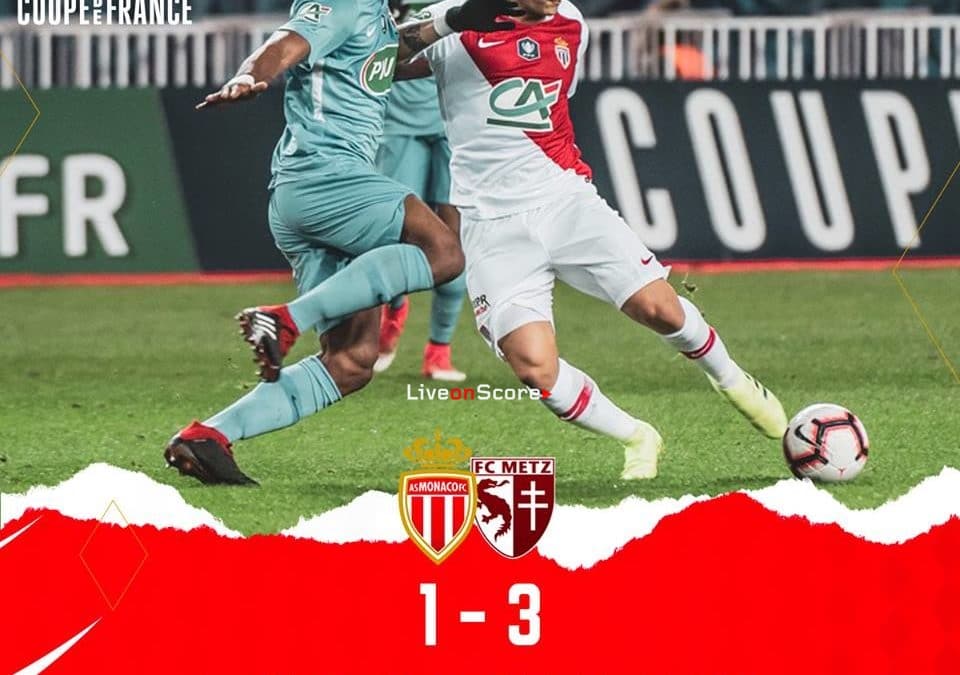 Monaco 1-3 Metz Full Highlight Video Coupe de France 2019