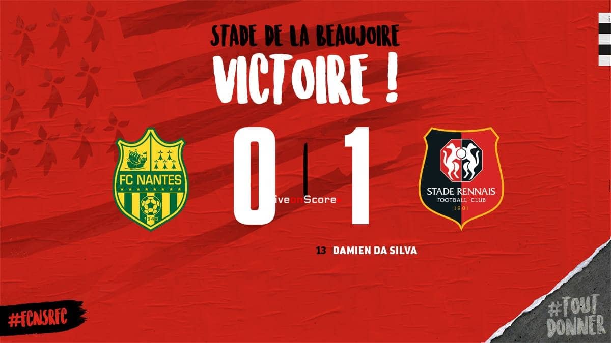 Nantes 0 1 Rennes Full Highlight Video Ligue 1 2019