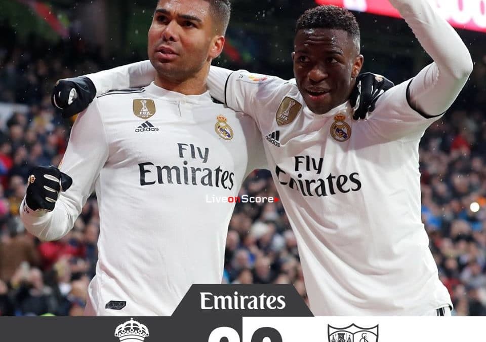 Real Madrid 2-0 Sevilla Full Highlight Video – LaLiga Santander 2019