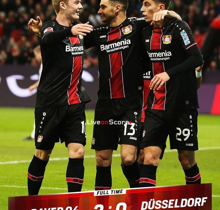 Bayer Leverkusen 2-0 Dusseldorf Full Highlight Video – Bundesliga 2019