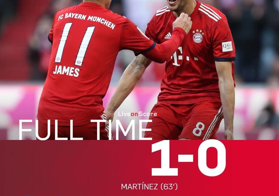FC Bayern München 1-0 Hertha BSC Full Highlight Video – Bundesliga 2019