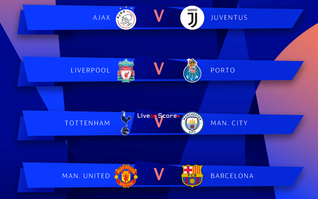 teams that qualified for uefa champions league quarter final