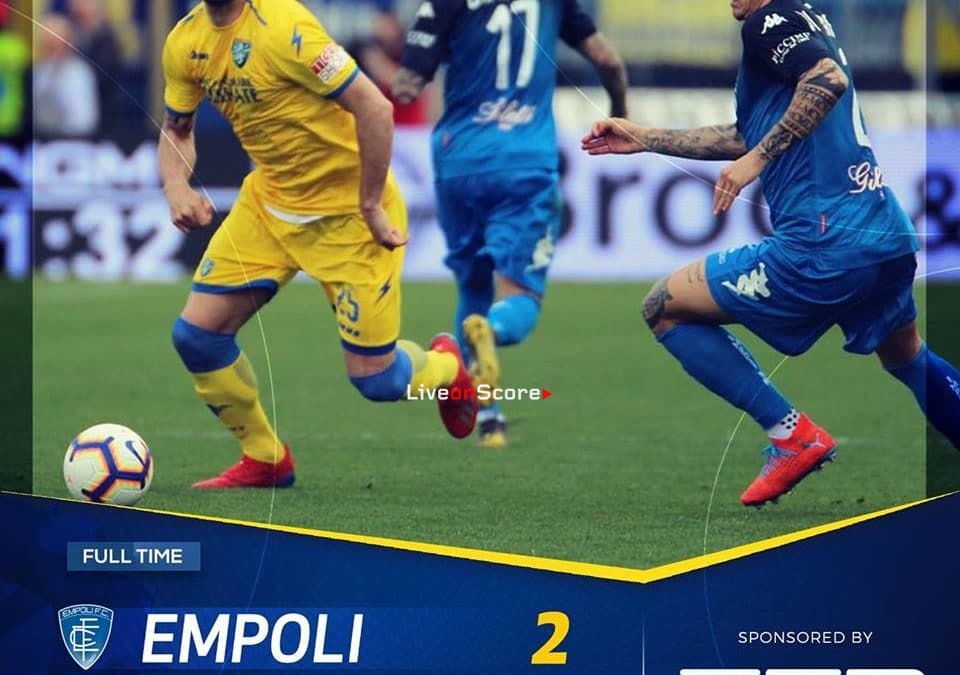 Empoli 2-1 Frosinone Full Highlight Video – Serie Tim A 2019
