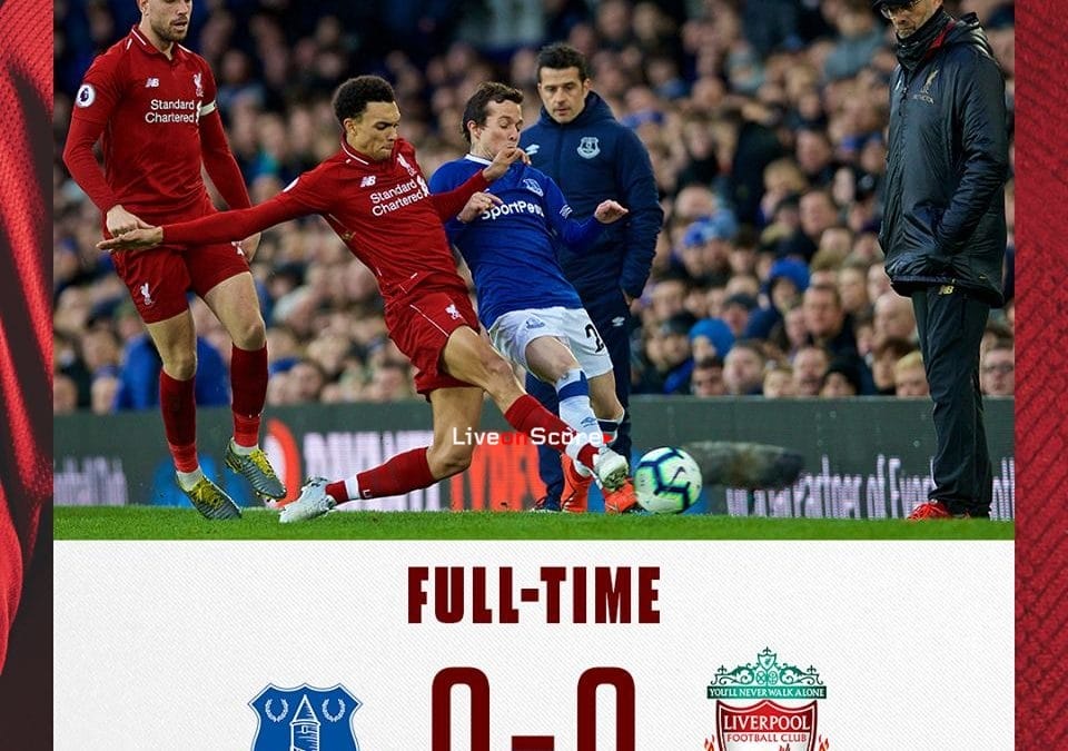 Everton 0-0 Liverpool Full Highlight Video – Premier League 2019