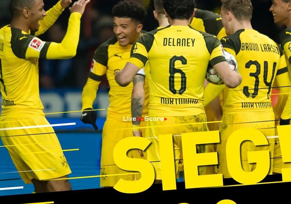 Hertha 2-3 Borussia Dortmund Full Highlight Video – Bundesliga 2019