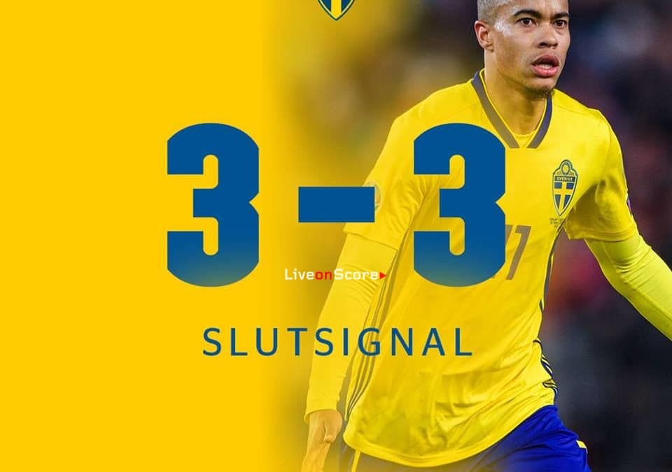 ノルウェー3 3スウェーデンのフルハイライトビデオ Euro 予選 ノルウェー3 3スウェーデンのフルハイライトビデオ Euro 予選