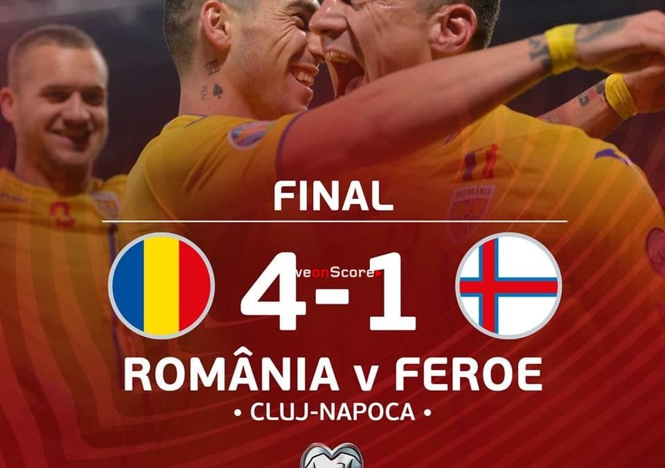 Romania 4-1 Faroe Islands Full Highlight Video – EURO 2020 Qualification