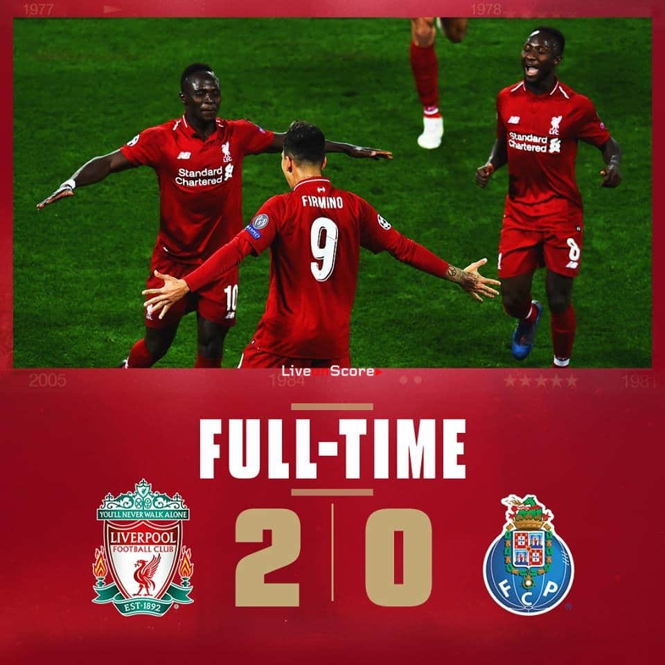 Liverpool 2:0 FC Porto