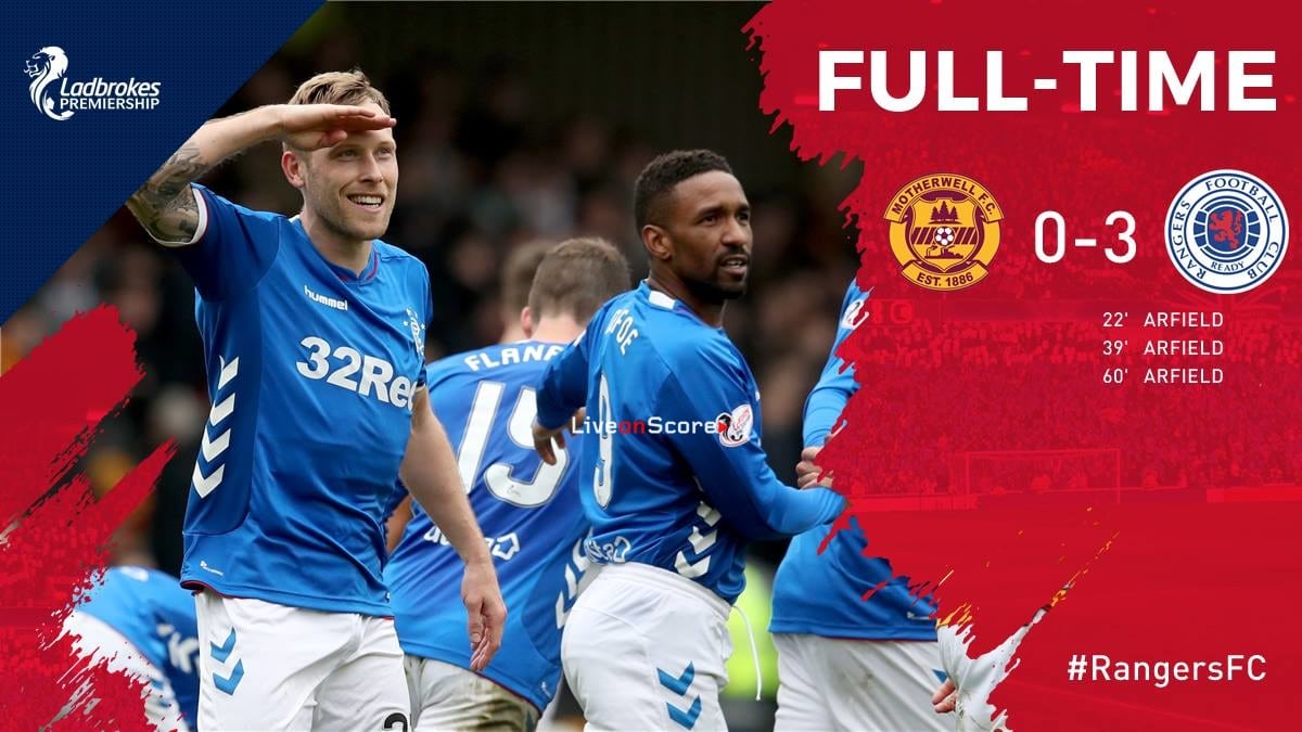 Motherwell 03 Rangers Full Highlight Video Premiership 2019