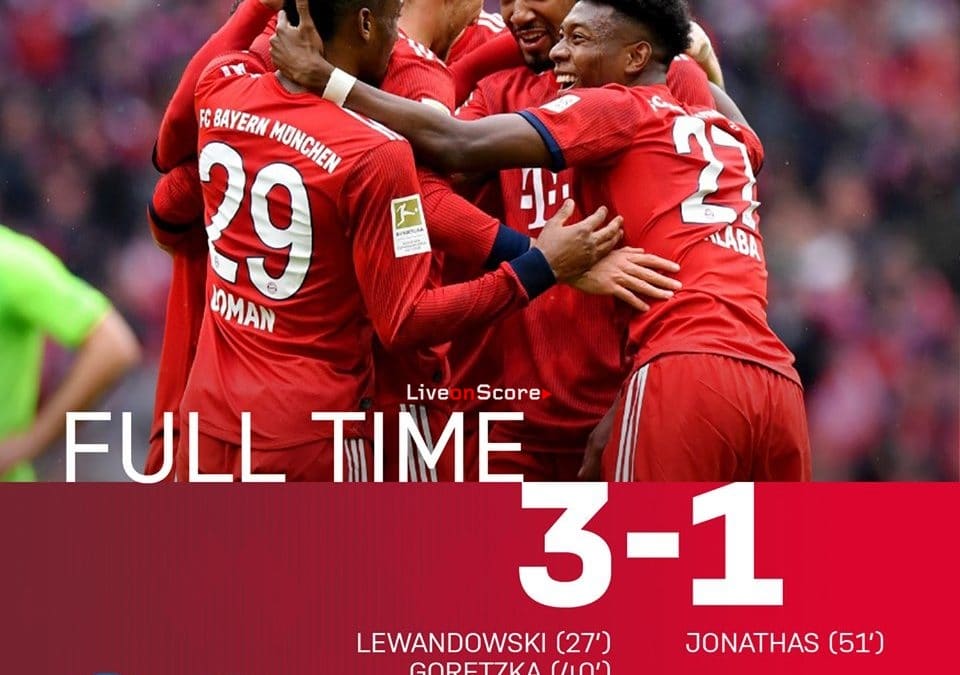 FC Bayern München 3-1 Hannover 96 Full Highlight Video – Bundesliga 2019