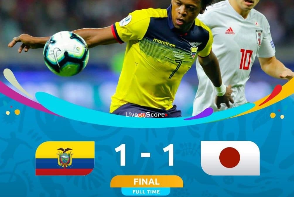 Ecuador 1-1 Japan Highlight Video – Copa America 2019