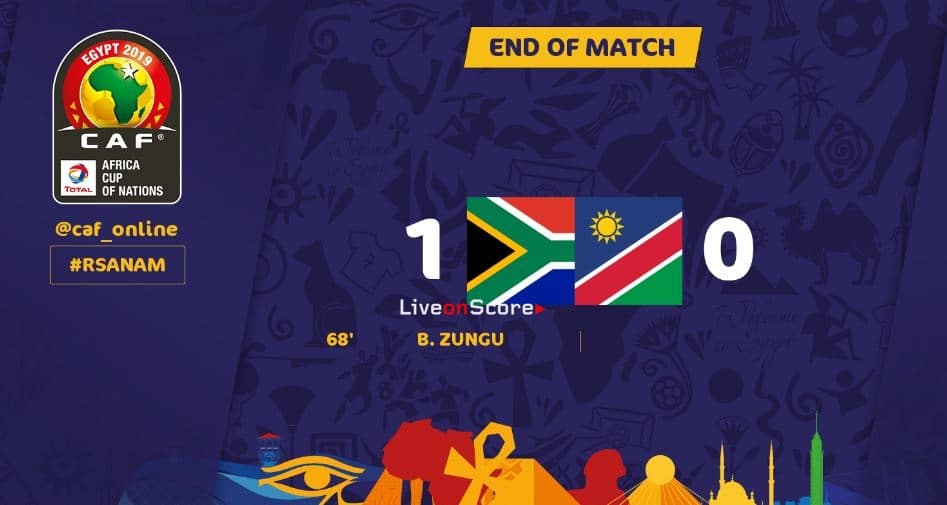 South Africa 1-0 Namibia Full Highlight Video - Africa Cup of Nations 2019