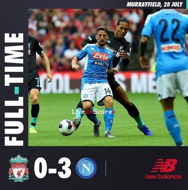 Liverpool 0-3 Napoli Full Highlight Video - Club Friendly 2019