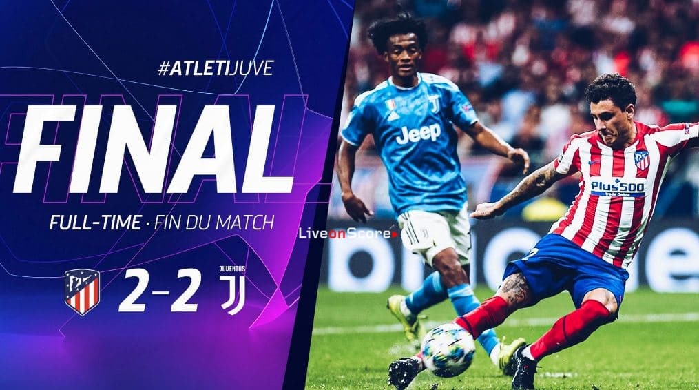 Atlético De Madrid 2 2 Juventus Goles Y Resultado Uefa