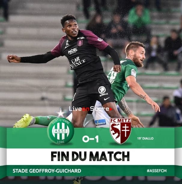 St Etienne 0-1 Metz Full Highlight Video – France Ligue 1