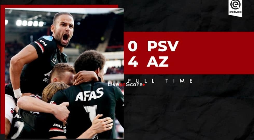 PSV 04 AZ Alkmaar Full Highlight Video Eredivisie
