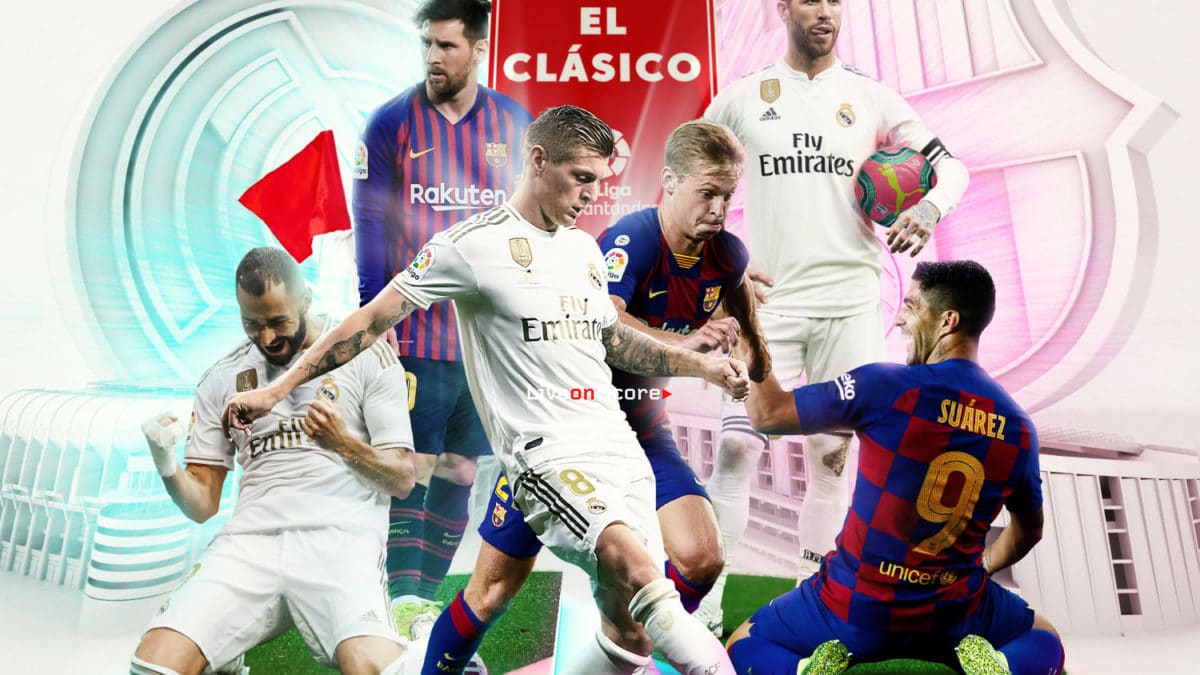 When and How to watch El Clasico FC Barcelona – Real Madrid Live stream