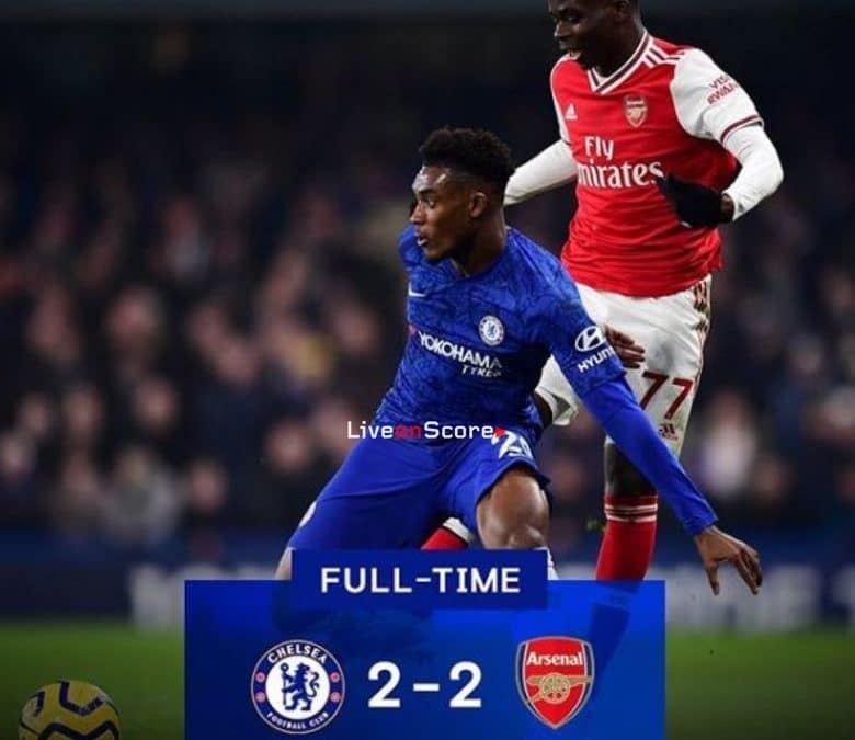 Chelsea 2-2 Arsenal Full Highlight Video – Premier League
