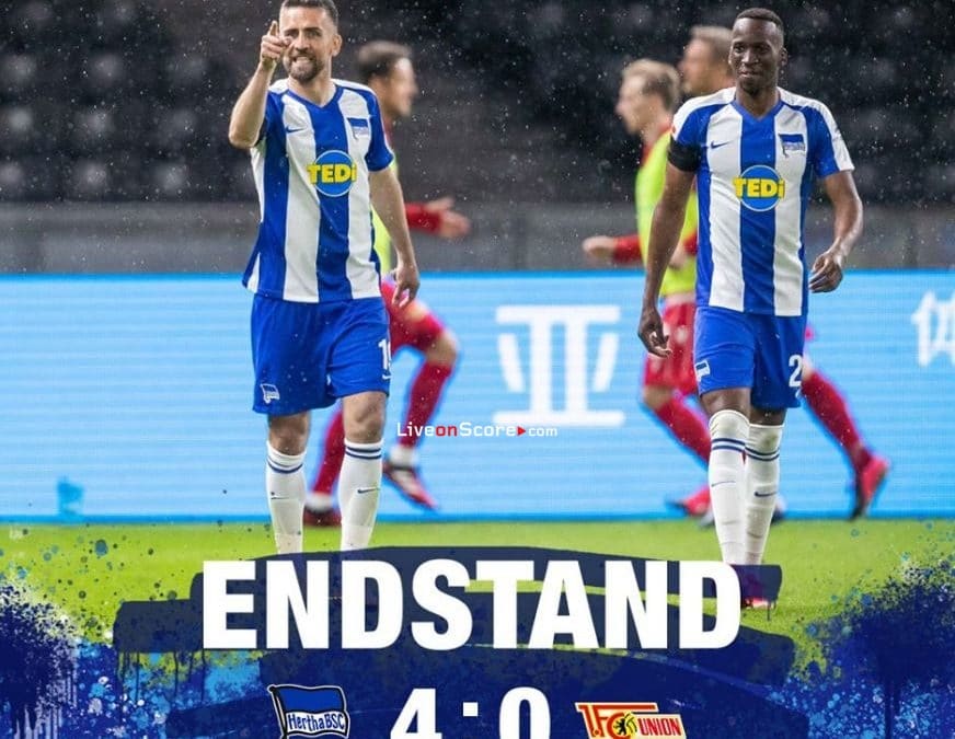 Hertha Berlin 4-0 Union Berlin Full Highlight Video – Bundesliga