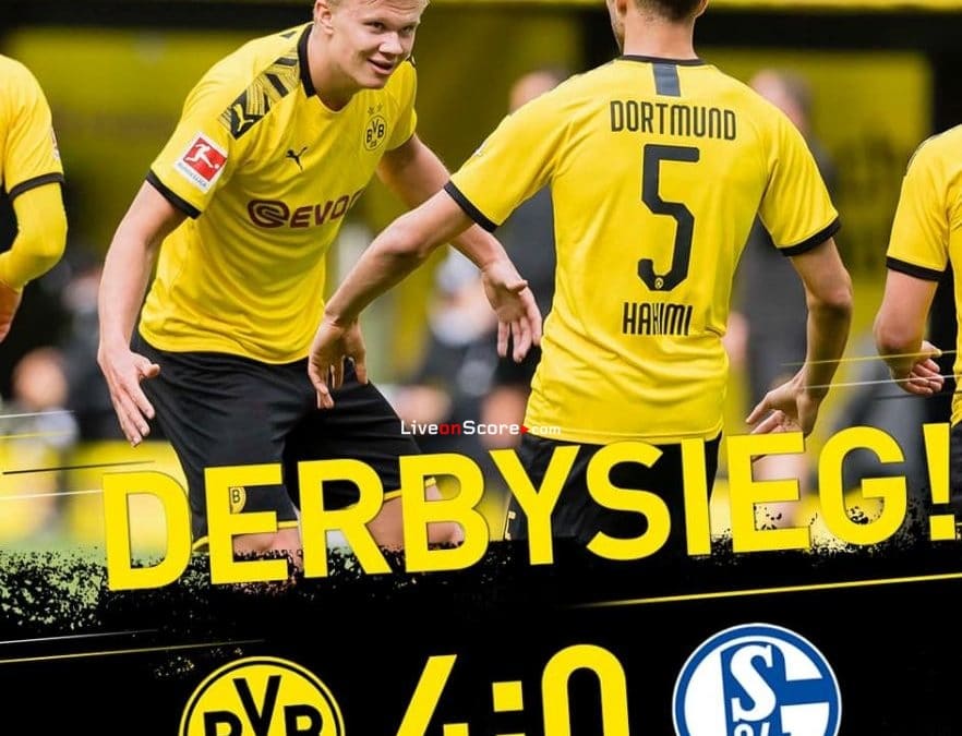 Dortmund 4-0 Schalke Full Highlight Video – Bundesliga