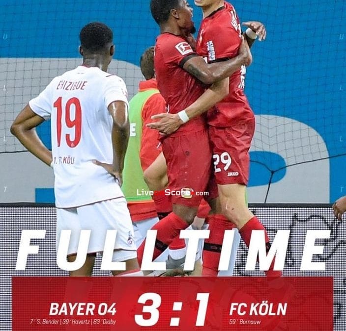Bayer Leverkusen 3-1 FC Koln Full Highlight Video – Bundesliga