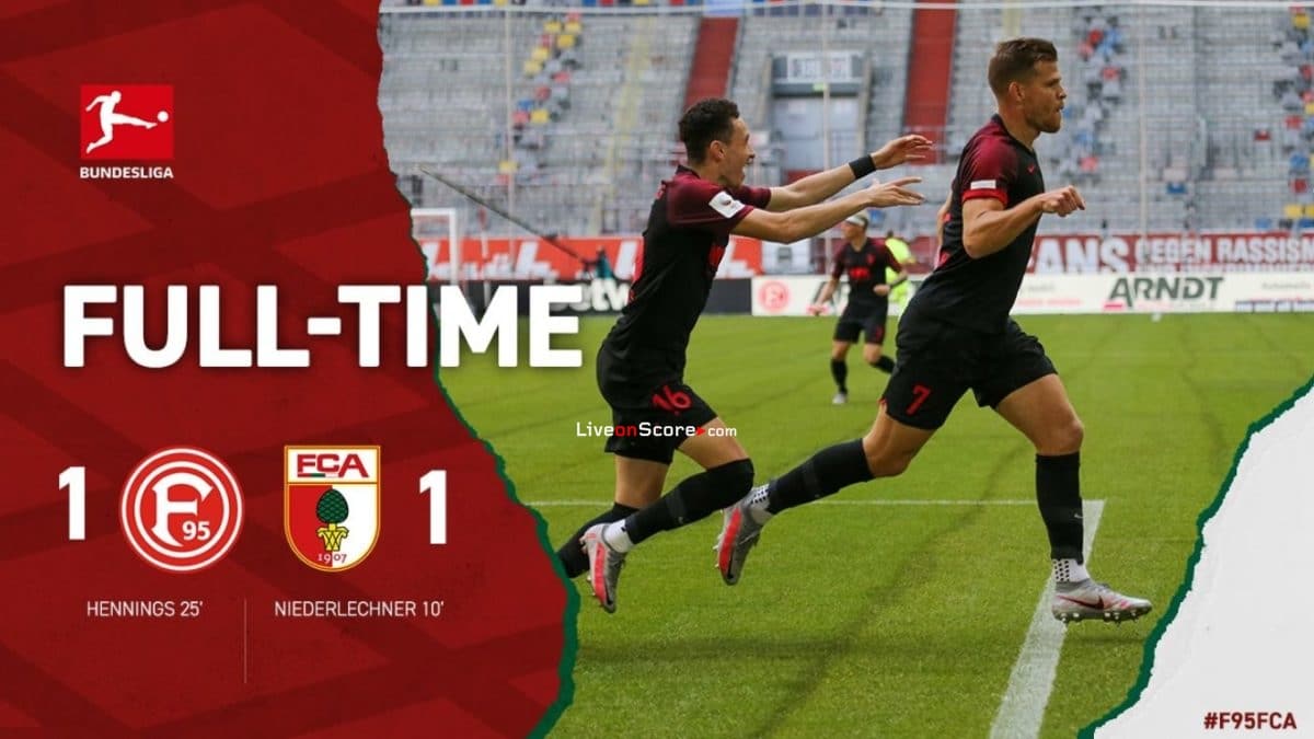 Dusseldorf 1-1 Augsburg Full Highlight Video – Bundesliga