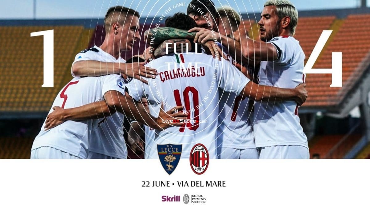 Lecce 1-4 AC Milan Full Highlight Video – Serie Tim A