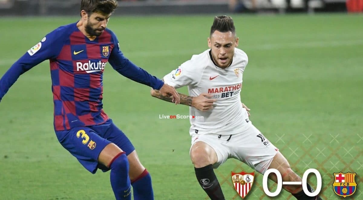 Sevilla 0-0 Barcelona Full Highlight Video – LaLiga Santander