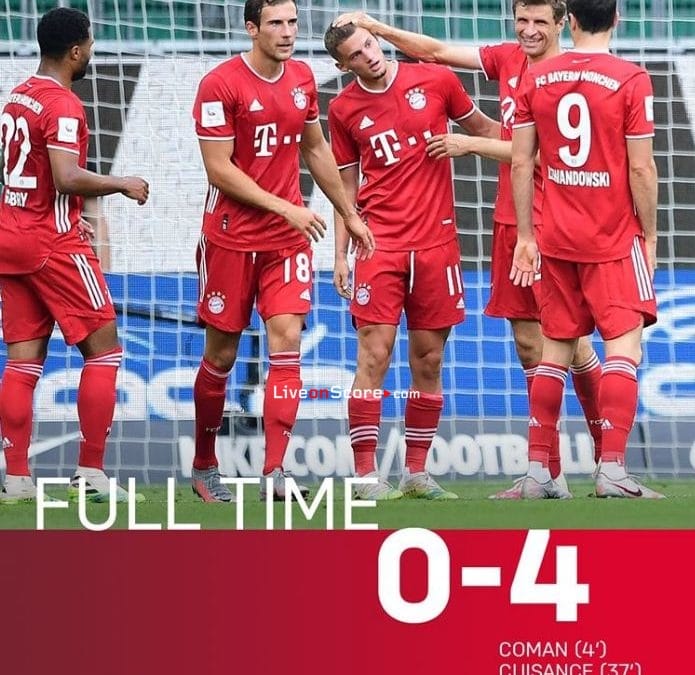 Wolfsburg 0-4 Bayern Munich Full Highlight Video – Bundesliga