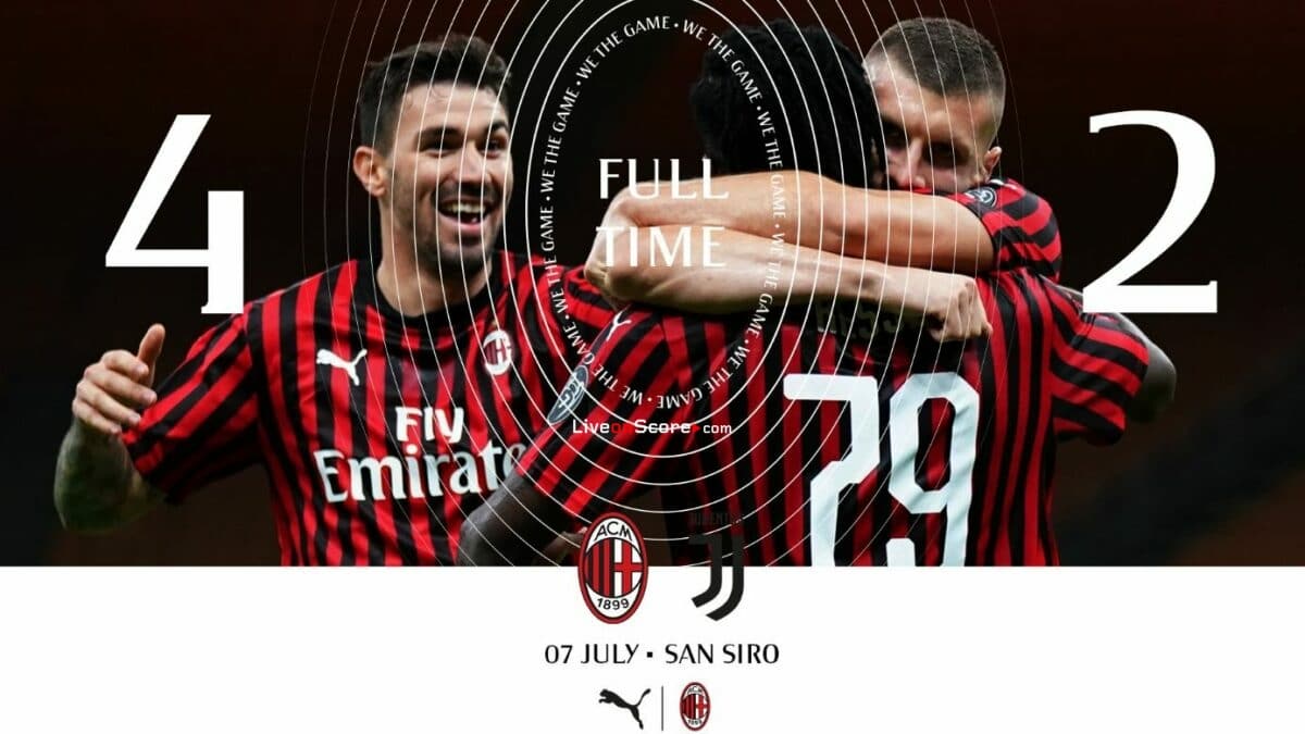 AC Milan 4-2 Juventus Full Highlight Video – Serie Tim A