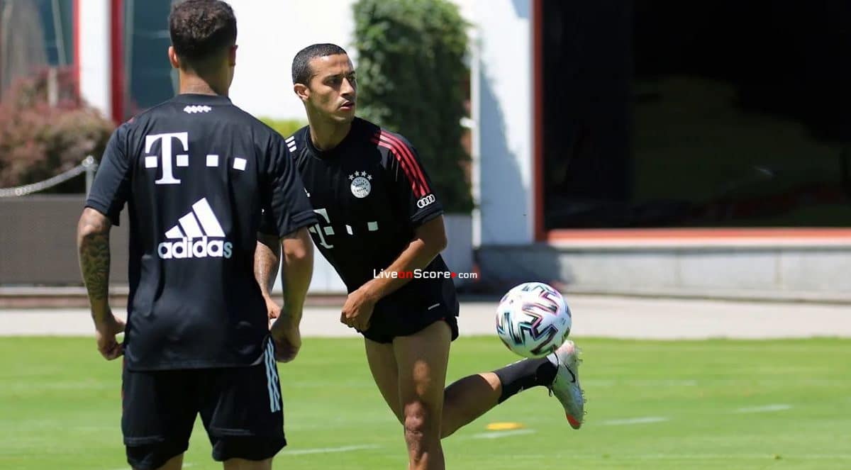 Thiago and Tolisso back in team training