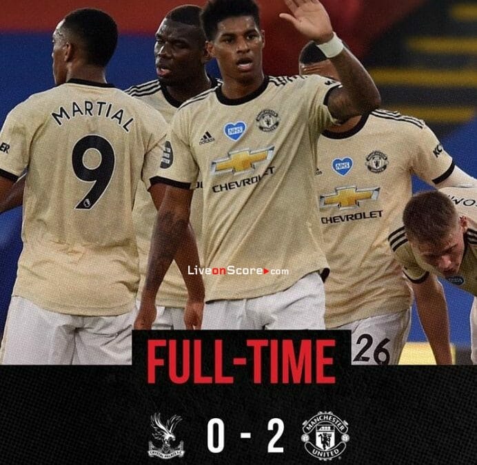 Crystal Palace 0 2 Manchester Utd Full Highlight Video Premier League