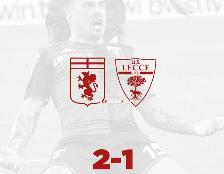 Genoa 2-1 Lecce Full Highlight Video – Serie Tim A