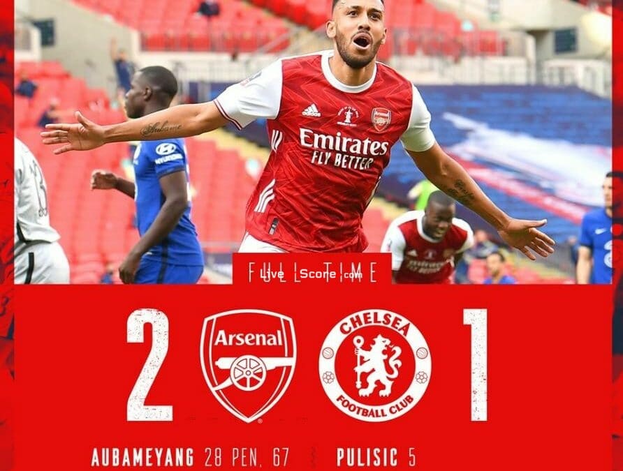 Arsenal 2-1 Chelsea Full Highlight Video – FA Cup