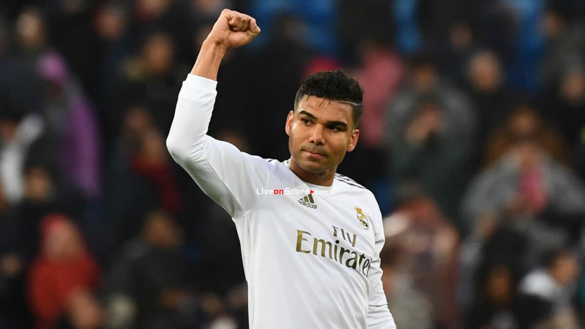 Casemiro boasts most game time for the madridistas this season