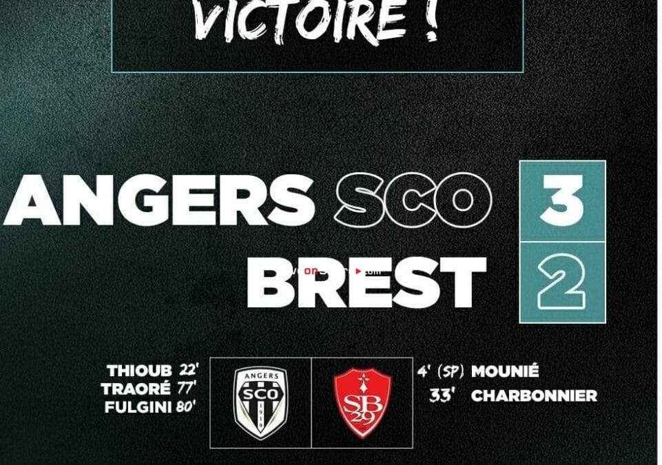 Angers 3-2 Brest  Full Highlight Video – France Ligue 1